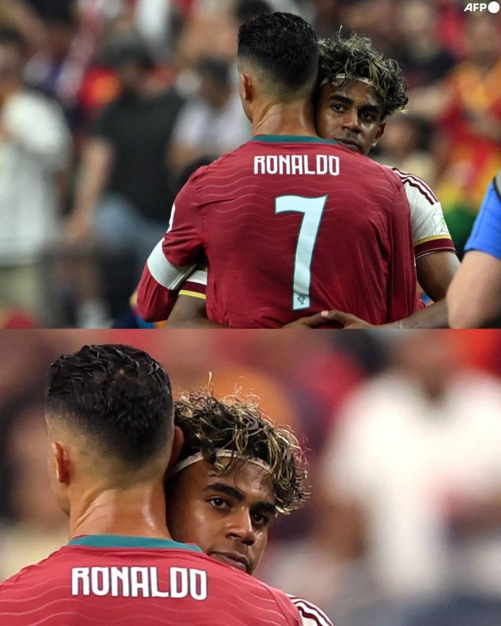 Uhispania washerehekea ushindi dhidi ya Ureno 1-0 — Mikel Merino alipiga goli la ushindi dakika 90+1 katika Hatua ya 16 Bora, Kombe la Dunia 2026