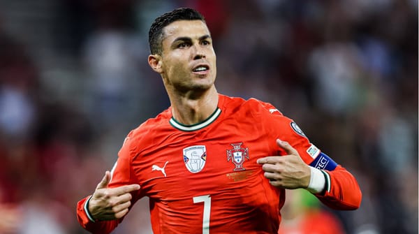 Cristiano Ronaldo in Portugal national team kit ahead of the 2026 World Cup
