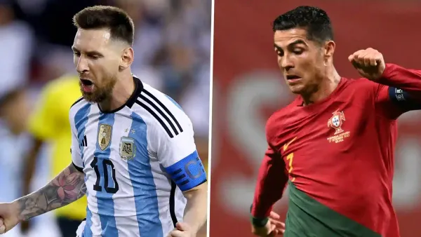  Lionel Messi wa Argentina na Cristiano Ronaldo wa Portugal katika Kombe la Dunia 2026