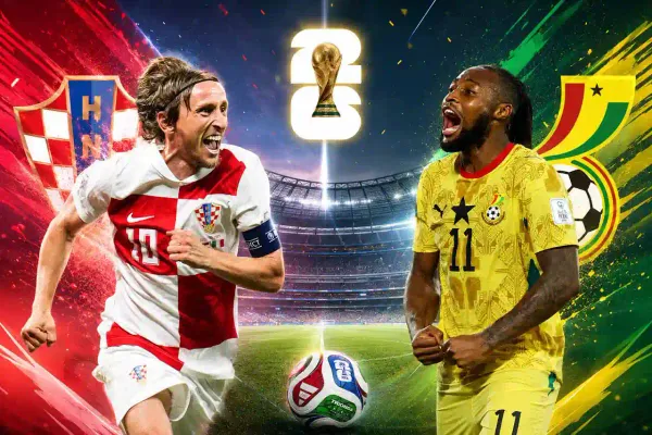 Croatia vs Ghana — Kundi L Kombe la Dunia 2026